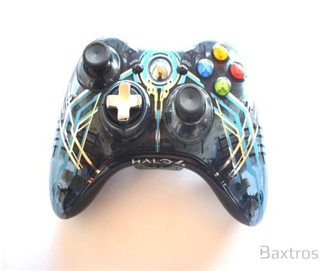 Official Microsoft Xbox 360 Wireless Controller Halo 4 Forerunner - Baxtros