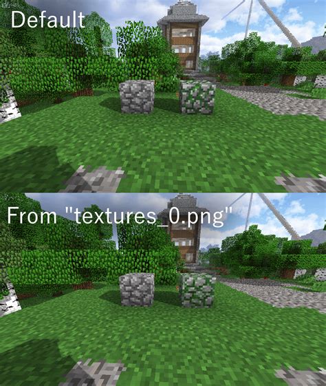 Minecraft Mossy Stone Texture