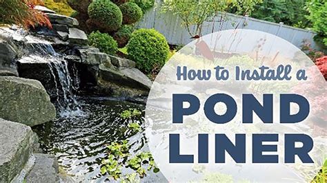 How To Install A Pond Liner Dripworks