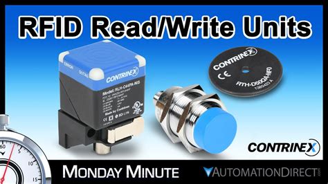 Contrinex Rfid Read Write Modules Tags Monday Minute At