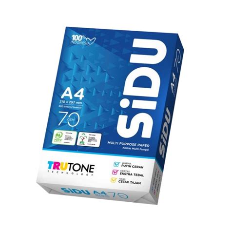 Jual Kertas Sidu A4 70 Gram Shopee Indonesia