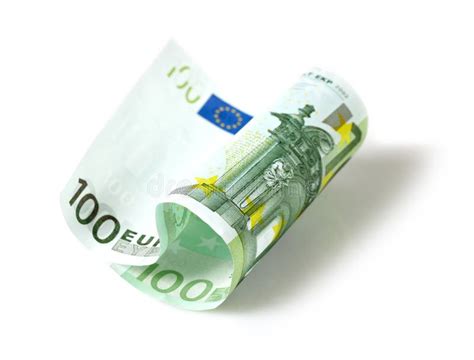 Euro Bankbiljet Stock Afbeelding Image Of Europa Ge Soleerd