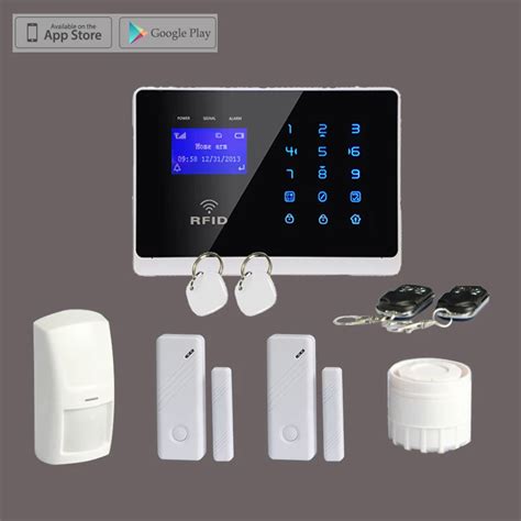 Wireless GSM SMS Text Home Security Alarm System Remote Control 4Band