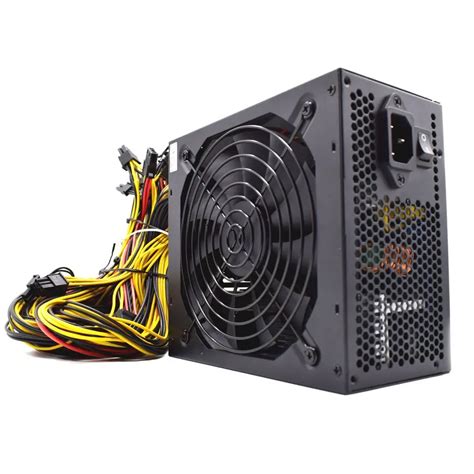 W Bitcoin Mining Psu Pc Power Supply Computer Mining Rig Gpu Atx