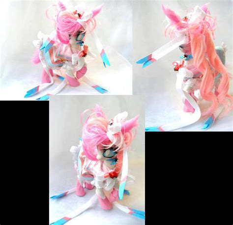 Safe Artist Lightningsilver Mana Pony Sylveon G Anime