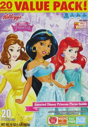 Kelloggs Disney Princess Fruit Snacks 16 Oz Ralphs