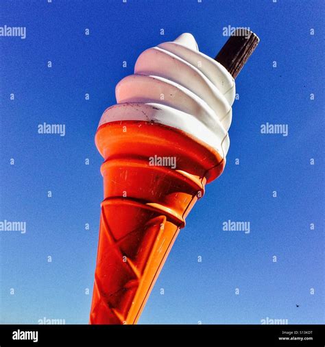 Ice Cream Cone Stock Photo Alamy