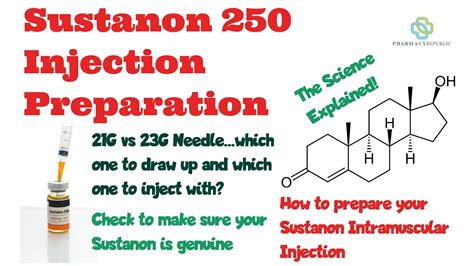 Sustanon Injection Preparation How To Draw Up Your Sustanon In A