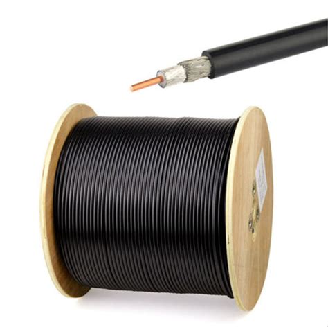 Rg59 2c Coaxial Cable Copper CCS Conductor 2 Core Power Wire For