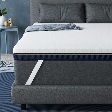 Bedstory Surmatelas En Mousse M Moire De Forme Pour Grand Lit Cm