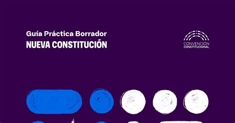 Guía Para Entender Borrador De Nueva Constitución Del Gobierno Pdf