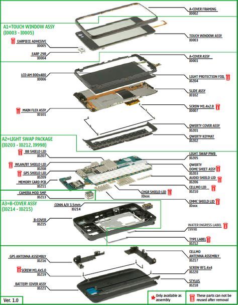 Iphone 13 Parts Diagram