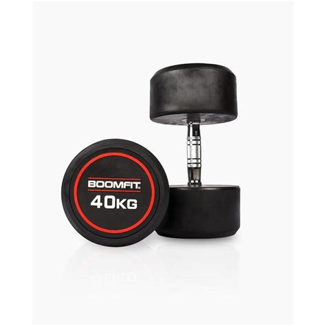 Halteres Redondos De Musculação 40kg Par Boomfit Boomfit Decathlon