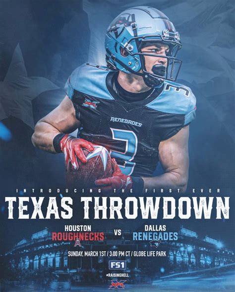 Xfl Week 4 Preview Houston Roughnecks Dallas Renegades