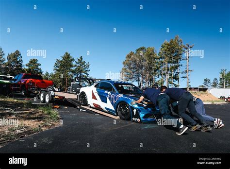 110 Raphael Astier Fra Alpine A110 Gt4 Evo Pikes Peak Open During