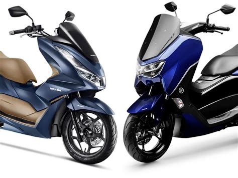 Honda Pcx 160 E Yamaha Nmax 160 O Que Cada Scooter Oferece Compare