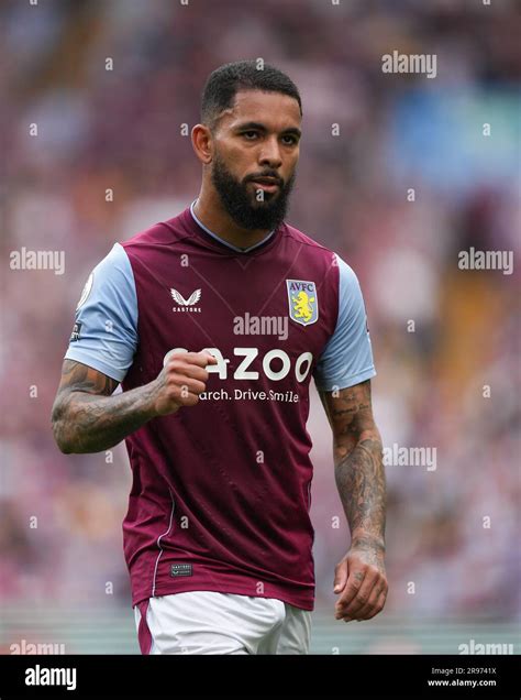 Douglas Luiz Of Aston Villa During The Premier League Match Between