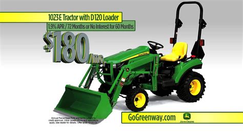 Greenway Equipment John Deere 1023 E Youtube