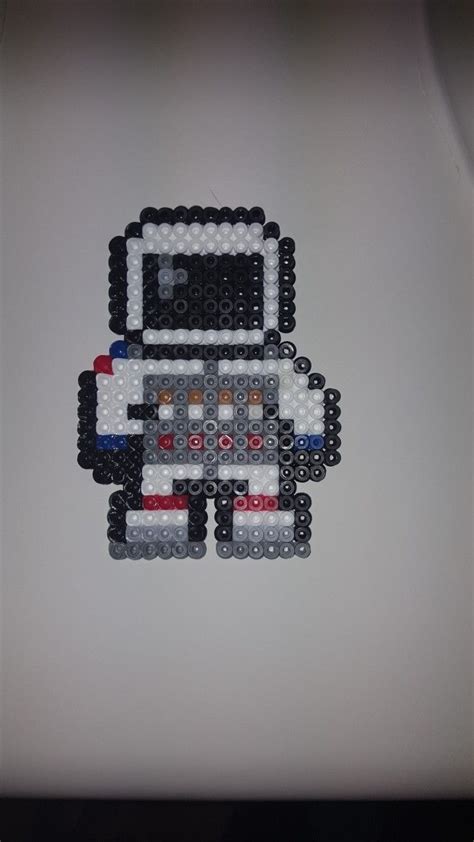 Astronaute Perles à Repasser Hama Par Noah Perler Beads Melting