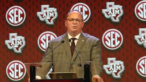 SEC Media Days: Texas A&M HC Mike Elko Talks 'Recruiting Wars' with ...