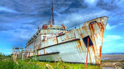 Deserted Places: The abandoned 'Duke of Lancaster' ship in Wales