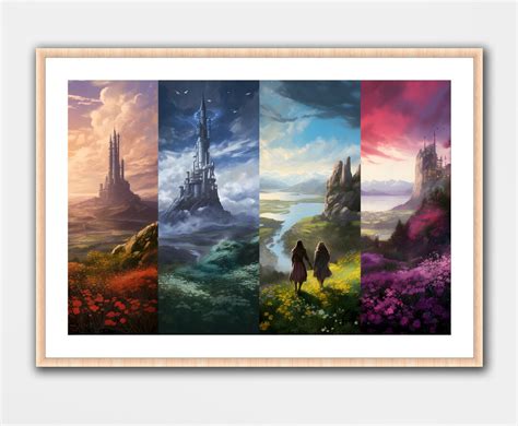 Dnd Art Print Wall Home Decor Poster Poetry Castles Dungeons and ...