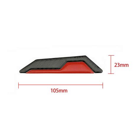 Pcs Red Reflective Car Door Edge Guard Scratch Anti Collision