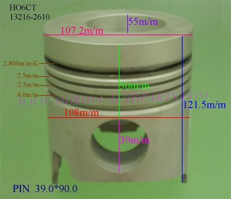 Ho Ct Hino Piston Set Piston Set Autoparts Products