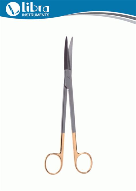 Aston Facelift Scissors Curved Tc With Tungsten Carbide Inserts Libra