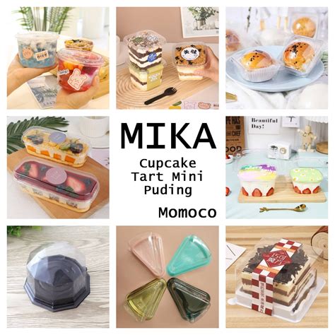 Jual Tray Mika Tray Box Kotak Kue Cup Puding Mooncake Pia Pie Slice