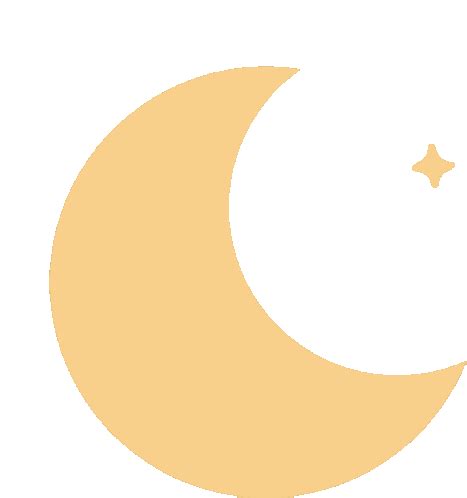 Moon Cute Sticker Moon Cute Kawaii Moon Discover Share GIFs