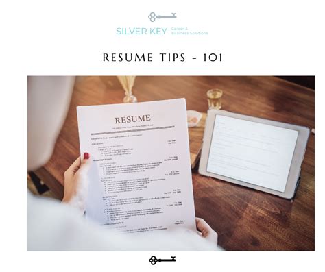 resume  tips silver key
