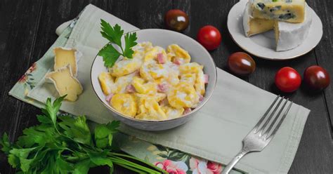 Recette Tortellinis Sauce Fromage Et Jambon