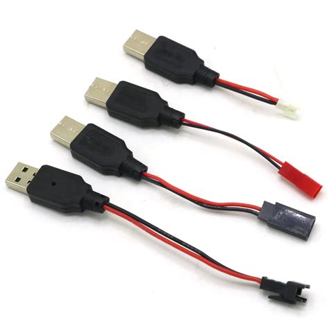 Rc Usb Charging V Lithium Battery Charger Cable Usb To Jst Sm