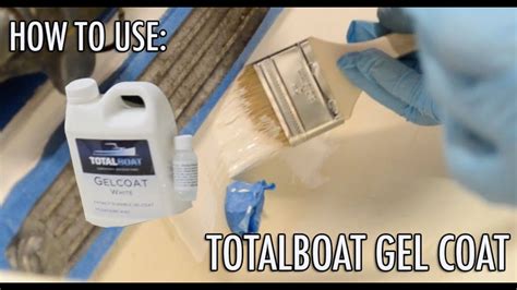 How To Use Totalboat Gel Coat Youtube