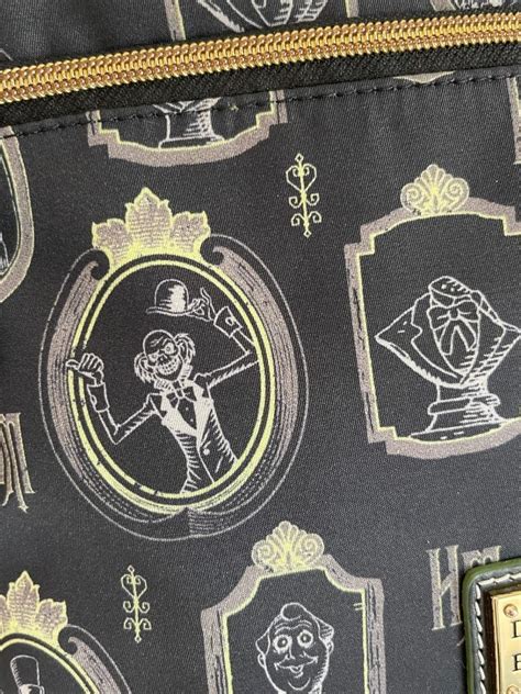 Disney Dooney Bourke Haunted Mansion Nylon Portraits Crossbody