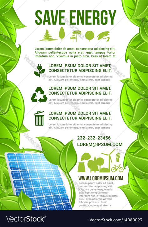 Save Energy Posters