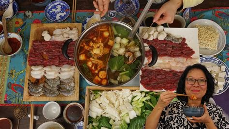 Fondue chinoise express avec un bon bouillon au saté Recette facile