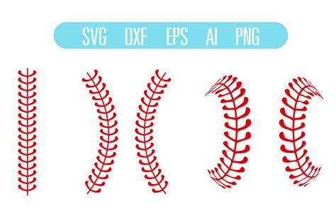 Baseball Stitches Graphic By Chingcreative Creative Fabrica