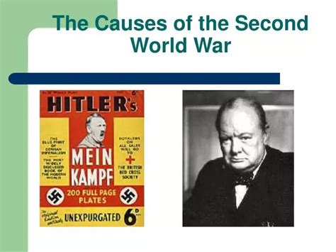 Ppt The Causes Of The Second World War Powerpoint Presentation Free