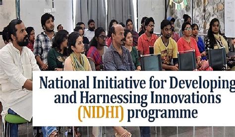 National Initiative For Developing And Harnessing Innovations Nidhi