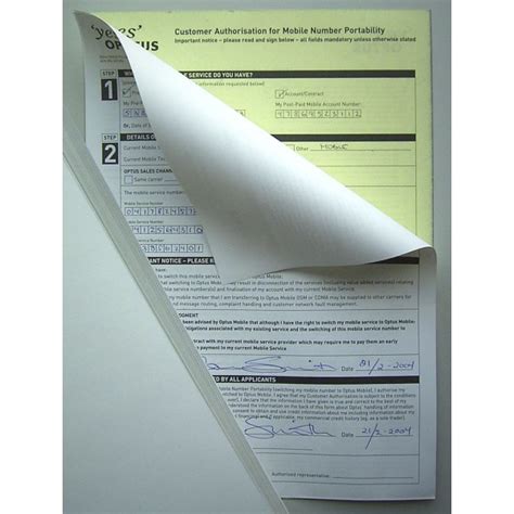 Carbonless A4 Copy Paper A4 Duplicate Carbonless Copy Paper