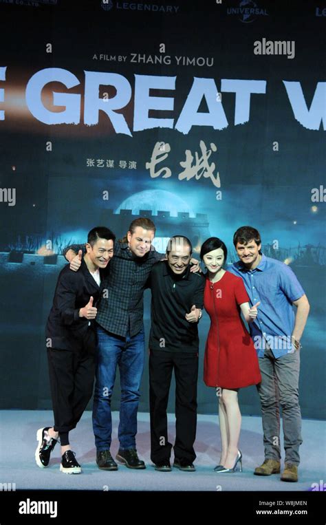 Von links Hong Kong Sänger und Schauspieler Andy Lau US