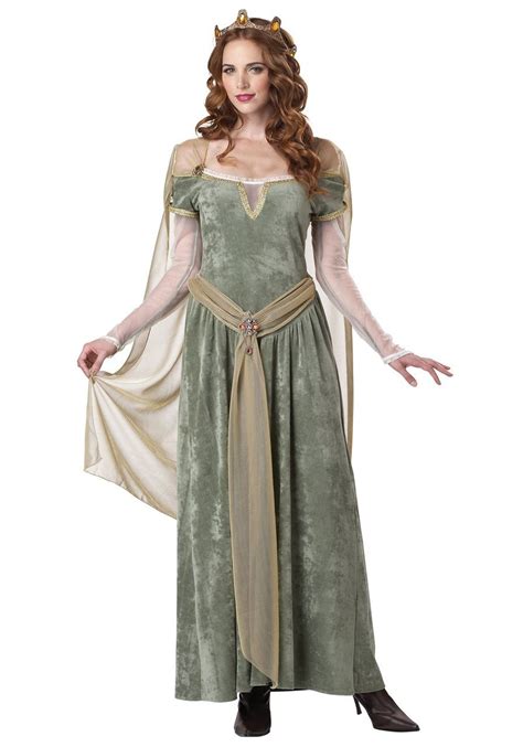 Queen Guinevere Medieval King Arthur Renaissance Princess Womens Adult