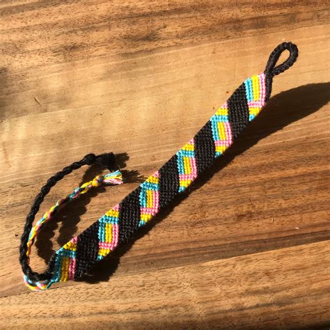 Pansexual Pride Friendship Bracelet Pan Pride Pansexual Flag Etsy