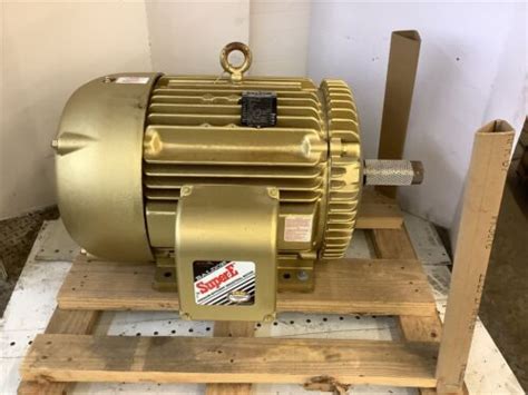 Baldor Em4110t Ac Motor 40hp 230 460v 1775rpm 4p 324t 3ph 60hz Tefc Ebay