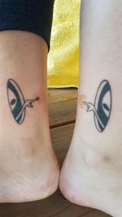 Matching Best Friends Tattoos