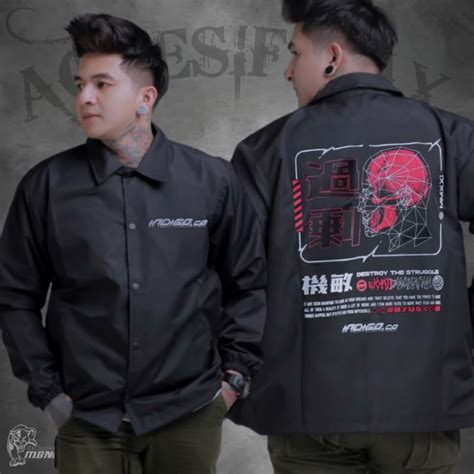 Jual Honest Shop Jacket Coach Pria Apparel Jaket Parasut Pakaian Pria