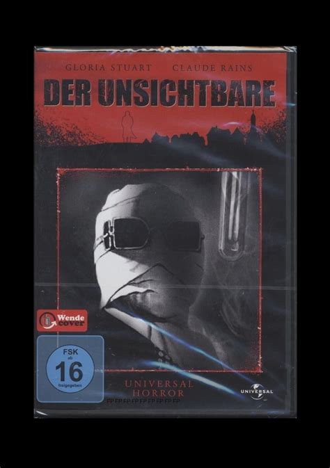 Dvd Der Unsichtbare 1933 The Invisible Man Claude Rains Horror