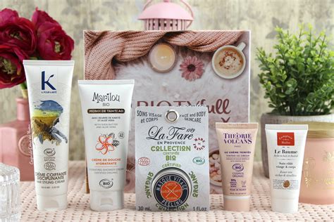 La Biotyfull Box Cocooning Parfumée 100 Cosmébio de Novembre 2019